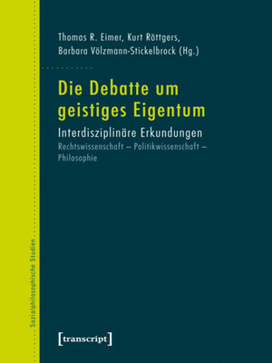 cover image of Die Debatte um geistiges Eigentum